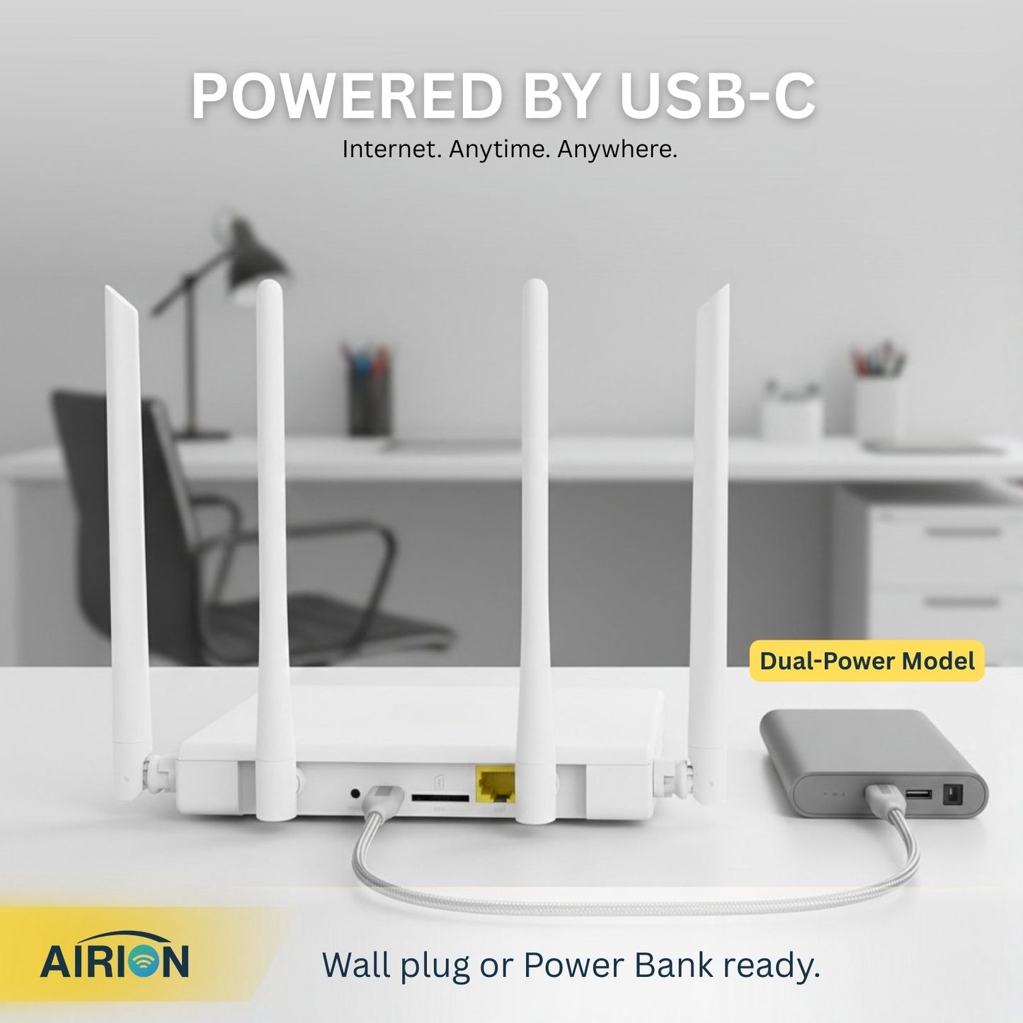 Airion AI210-TSL4EU 4G LTE Wireless Router
