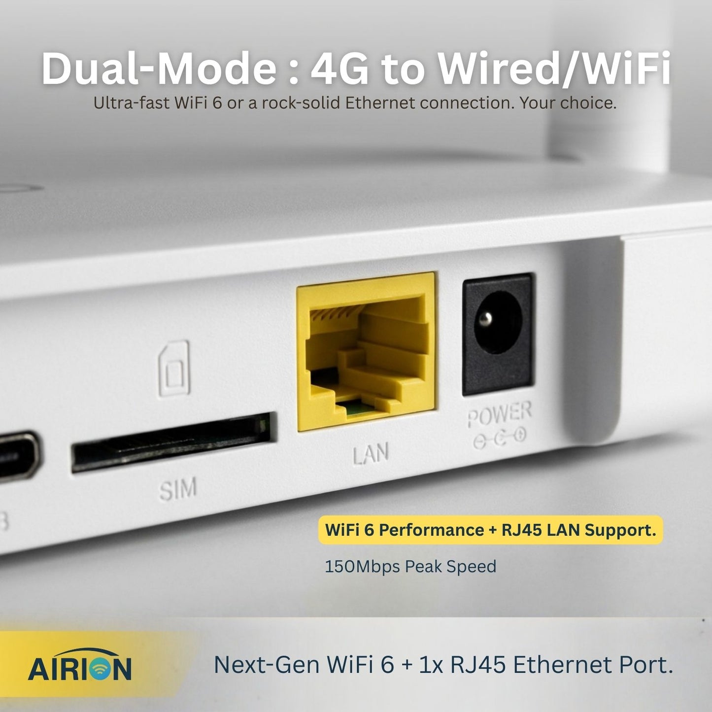Airion AI210-TSL4EU 4G LTE Wireless Router