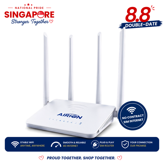 Airion AI210-TSL4EU 4G LTE Wireless Router